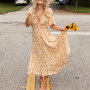 Free people floral dress